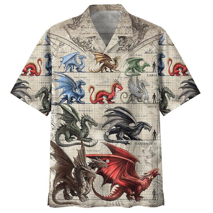 Amazing Original Dragons Hawaiian Shirt Pre10121
