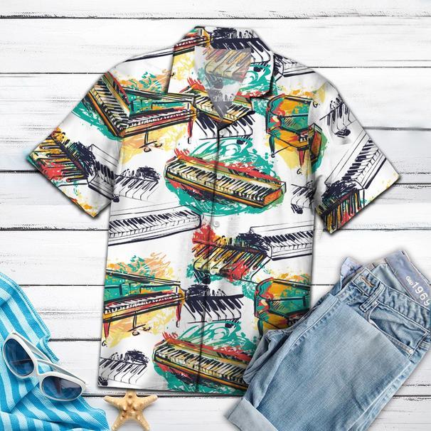 Amazing Piano Hawaiian Shirt Pre10760 Amazing Piano Hawaiian Shirt Pre10760