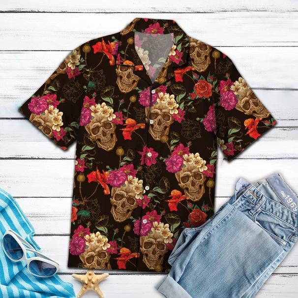 Amazing Skull Hawaiian Shirt Pre10765 1 » Cool Gifts for You - Mfamilygift Amazing Skull Hawaiian Shirt Pre10765 1