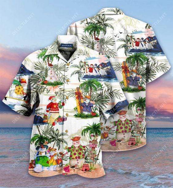 Amazing Snowman Hawaiian Shirt Pre11969 Amazing Snowman Hawaiian Shirt Pre11969