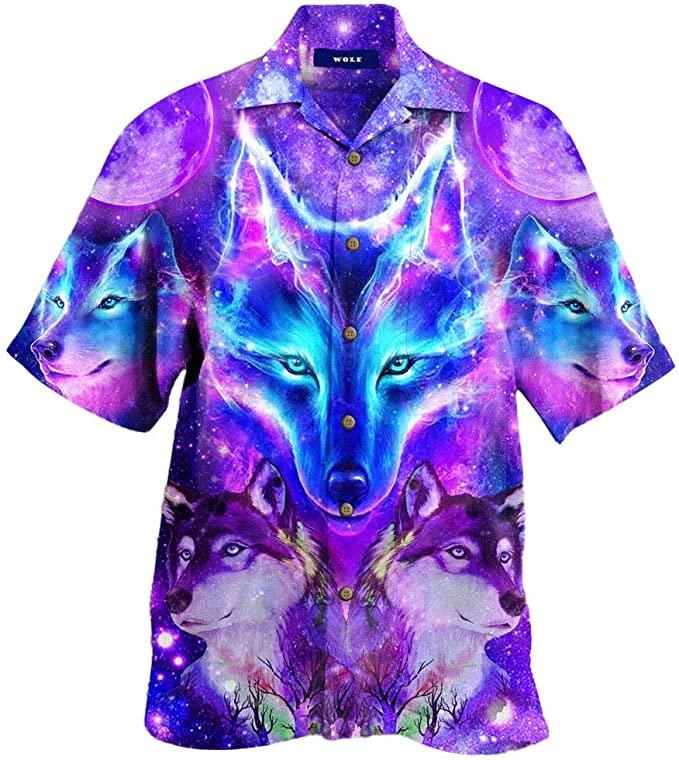 Amazing Wolf Hawaiian Shirt Pre13693 Amazing Wolf Hawaiian Shirt Pre13693