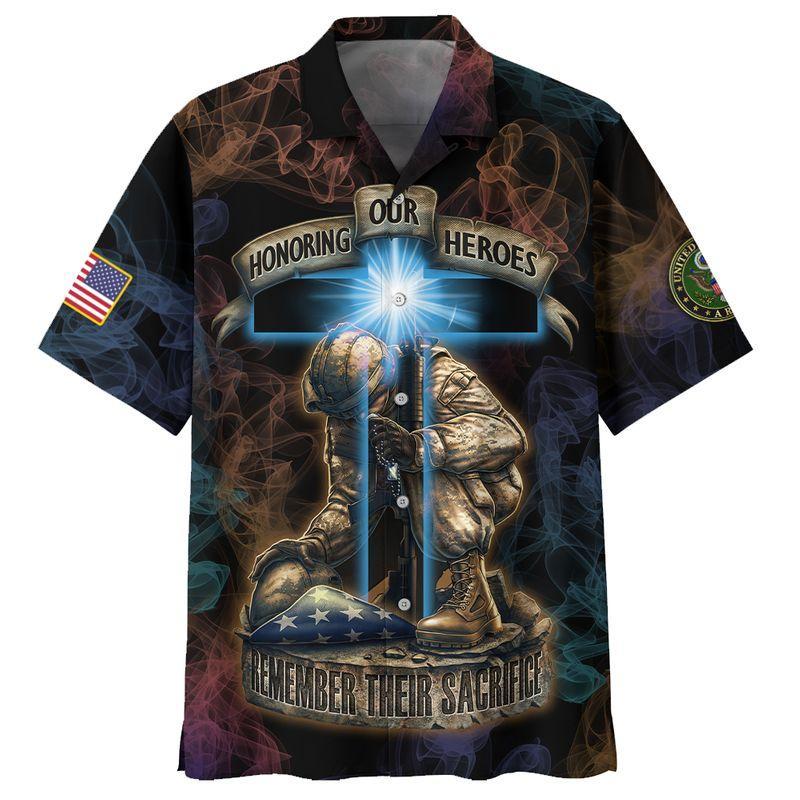 Army Veteran - Memorial Day Hawaiian Shirt Pre13593 Army Veteran - Memorial Day Hawaiian Shirt Pre13593