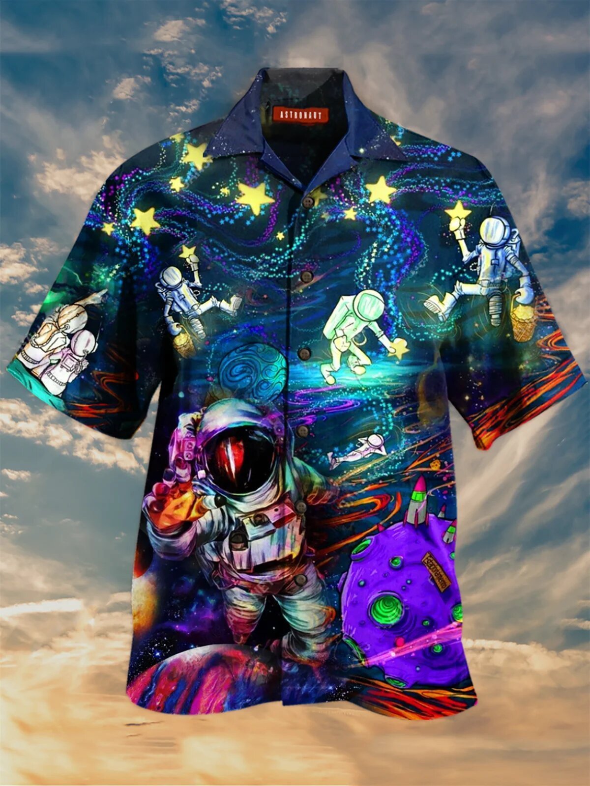 Astronaut Hawaiian Shirt Pre13615 Astronaut Hawaiian Shirt Pre13615