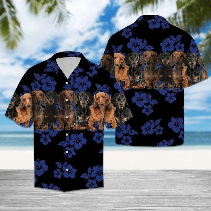 Awesome Dachshund Hawaiian Shirt Pre13553 Awesome Dachshund Hawaiian Shirt Pre13553
