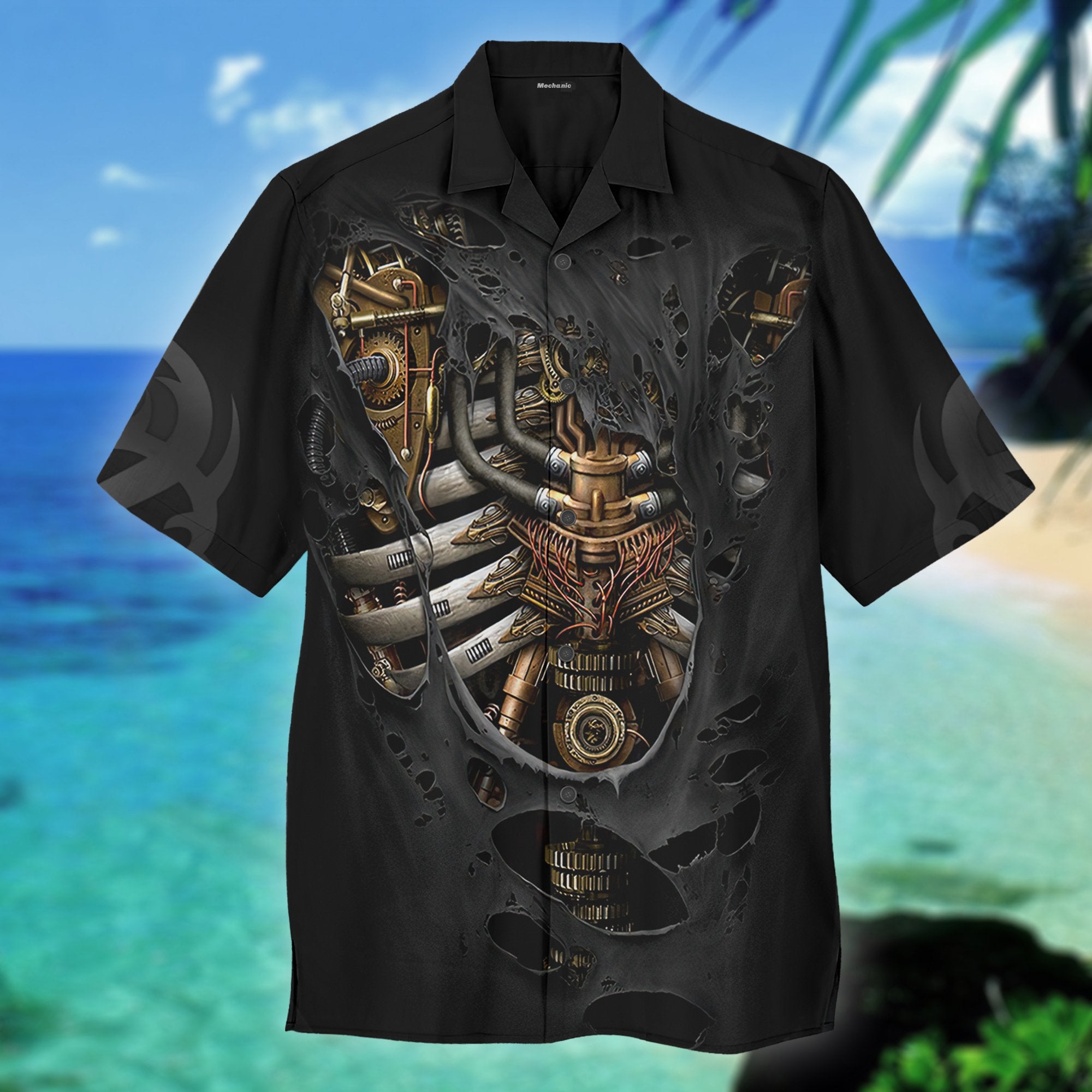 Awesome Mechanic Inside Body Hawaiian Shirt Pre11466 Awesome Mechanic Inside Body Hawaiian Shirt Pre11466
