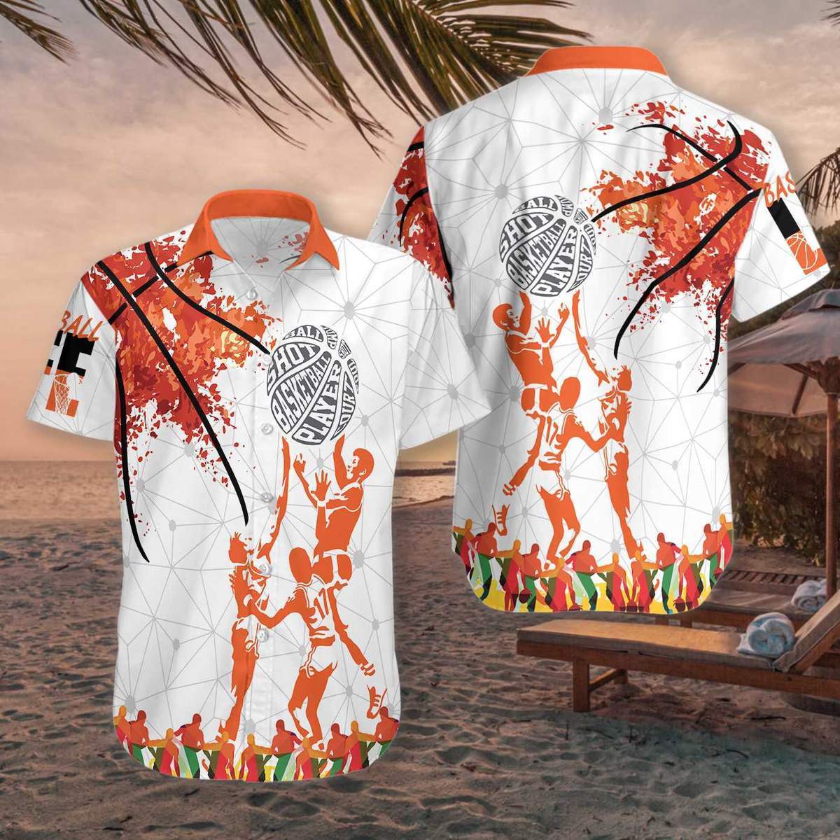 Basketball Hawaiian Shirt Pre13550 Basketball Hawaiian Shirt Pre13550
