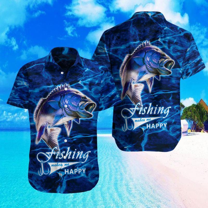 Bass Fishing Hawaiian Shirt Pre11621