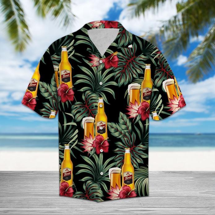 Beer Tropical Hawaiian Shirt Pre10730