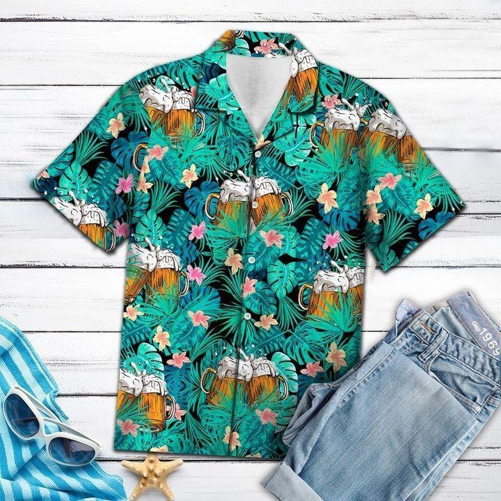 Beer Tropical Hawaiian Shirt Pre13482 Beer Tropical Hawaiian Shirt Pre13482