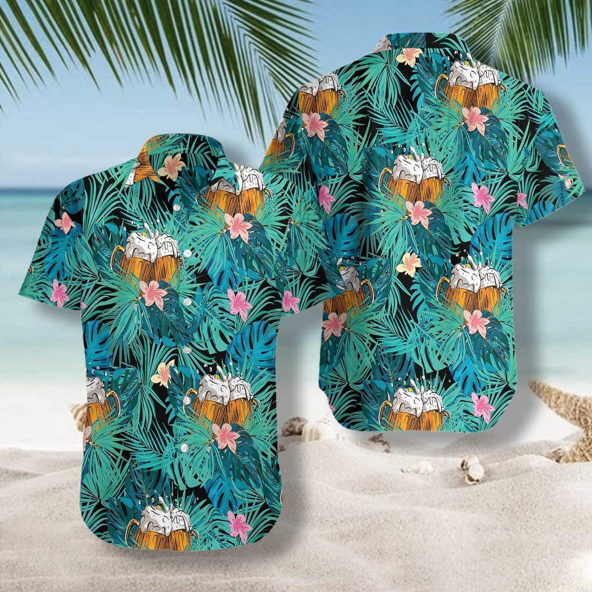 Beer Tropical Hawaiian Shirt Pre13545