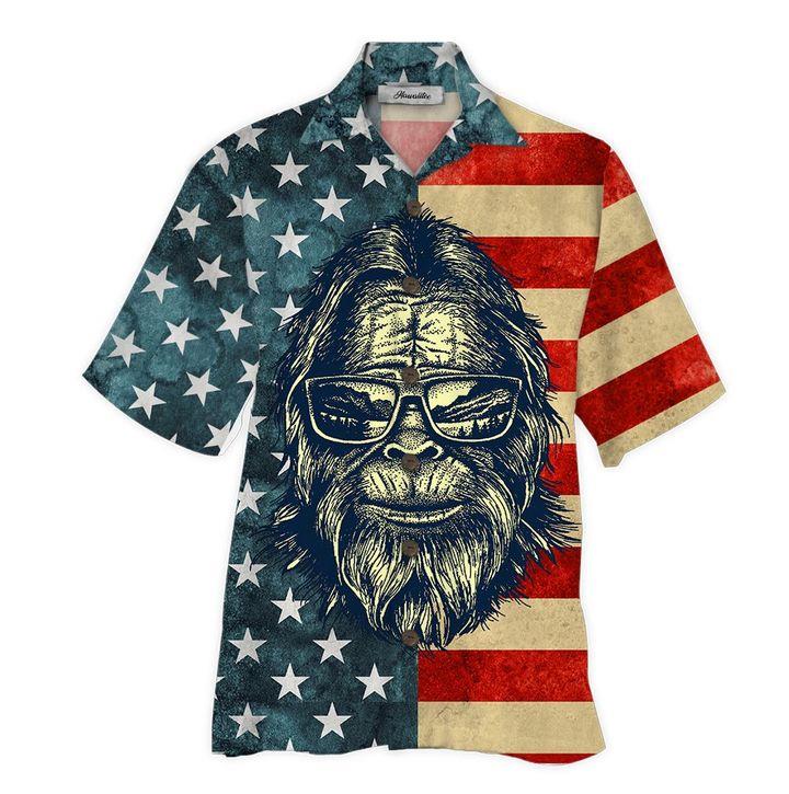 Big Foot Hawaiian Shirt Pre10365 Big Foot Hawaiian Shirt Pre10365