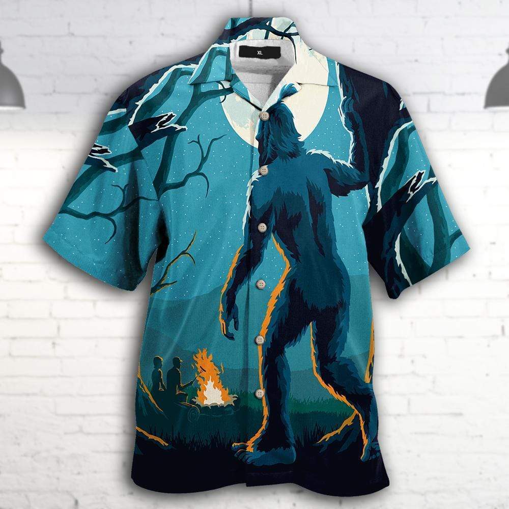 Bigfoot Forest Saw You Hawaiian Shirt Pre13525 Bigfoot Forest Saw You Hawaiian Shirt Pre13525