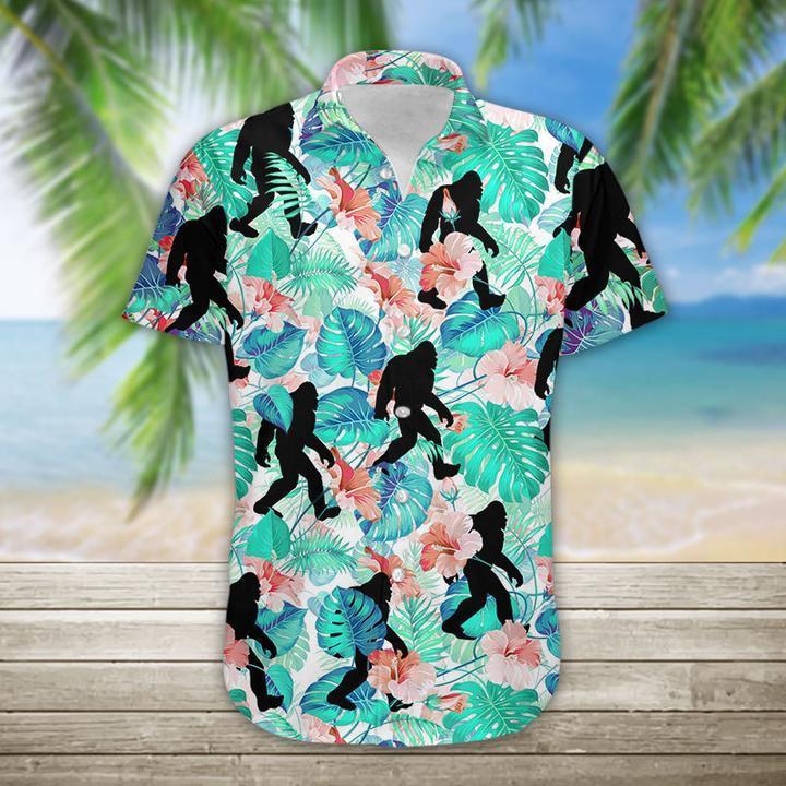 Bigfoot Hawaiian Shirt Pre10195 Bigfoot Hawaiian Shirt Pre10195