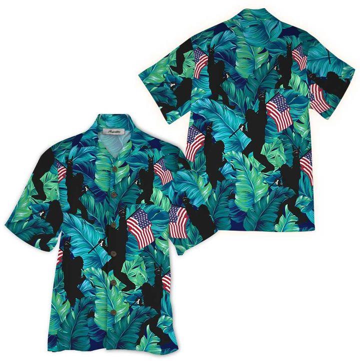 Bigfoot Hawaiian Shirt Pre10222