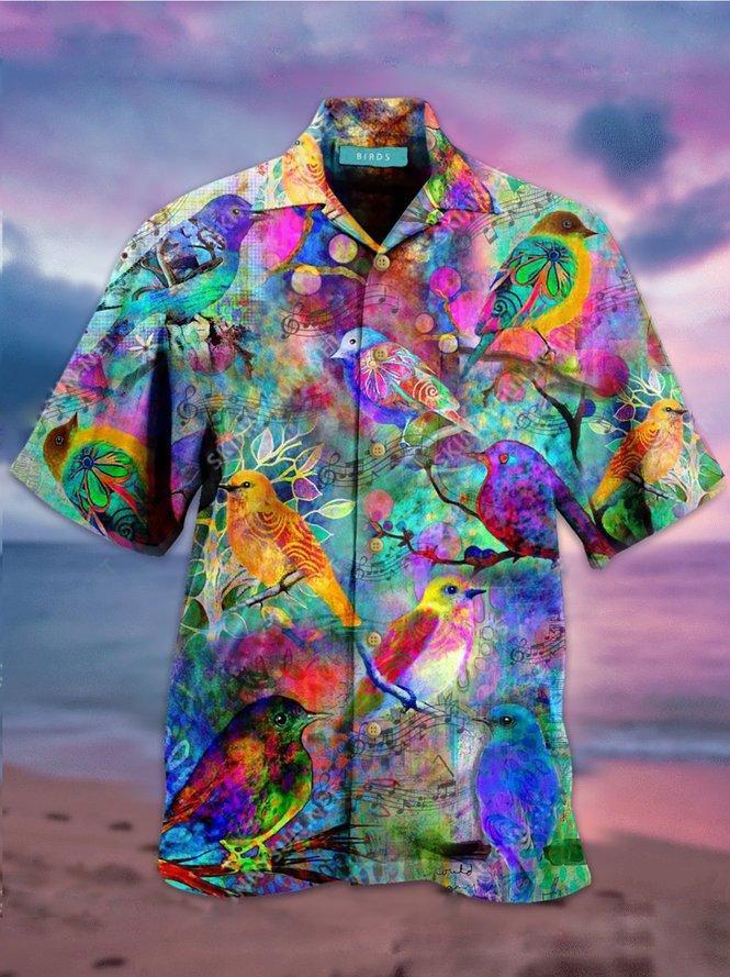 Bird Hawaiian Shirt Pre13495