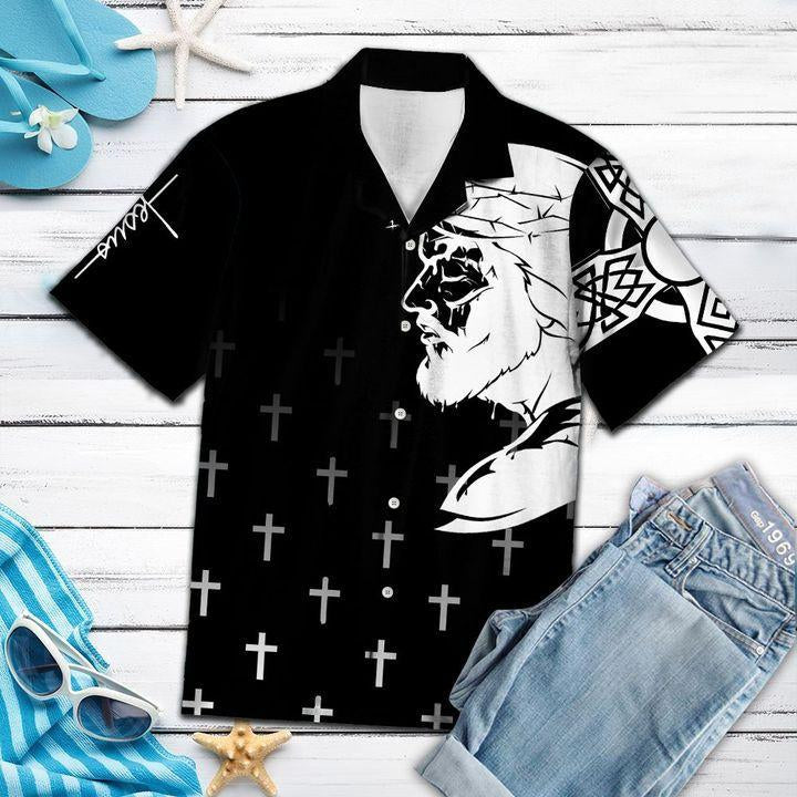 Black Hawaiian Shirt Pre13488 Black Hawaiian Shirt Pre13488