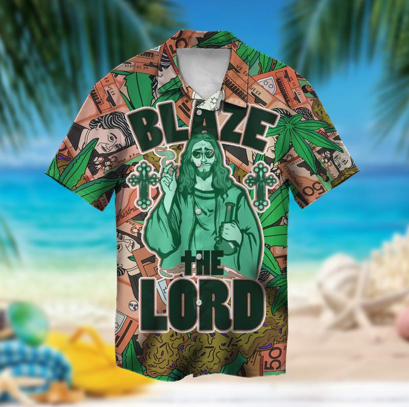 Blaze The Lord Hawaiian Shirt Pre11125
