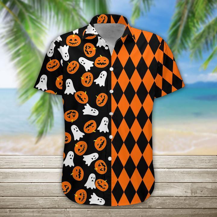 Boo Pumpkin Halloween Hawaiian Shirt Pre13484 Boo Pumpkin Halloween Hawaiian Shirt Pre13484