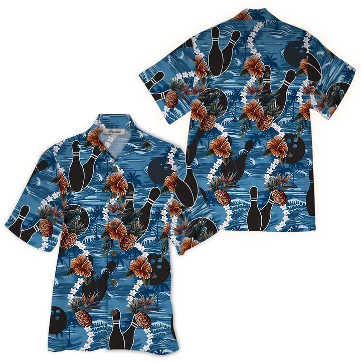 Bowling Hawaiian Shirt Pre10215 Bowling Hawaiian Shirt Pre10215