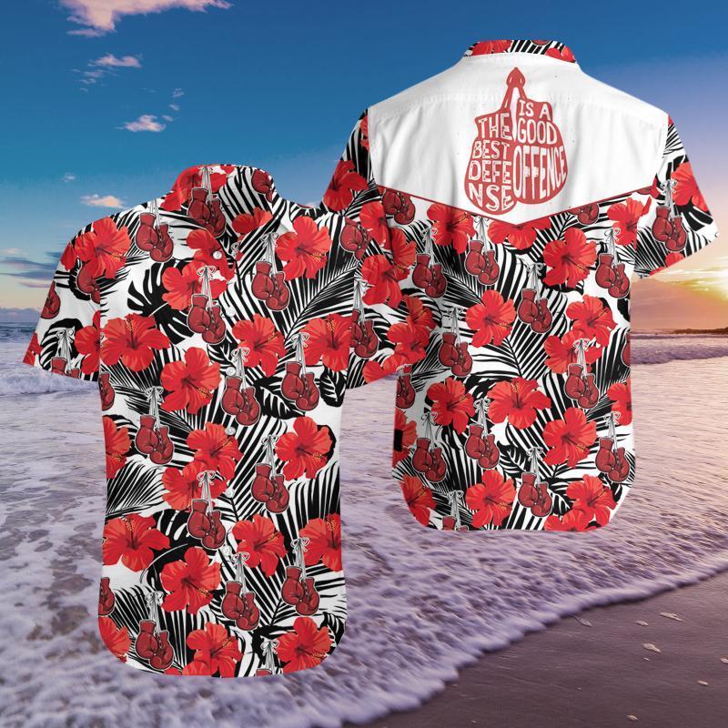 Boxing Hawaiian Shirt Pre13411
