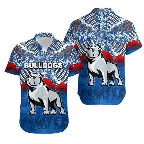 Bulldogs Hawaiian Shirt Pre10885 Bulldogs Hawaiian Shirt Pre10885