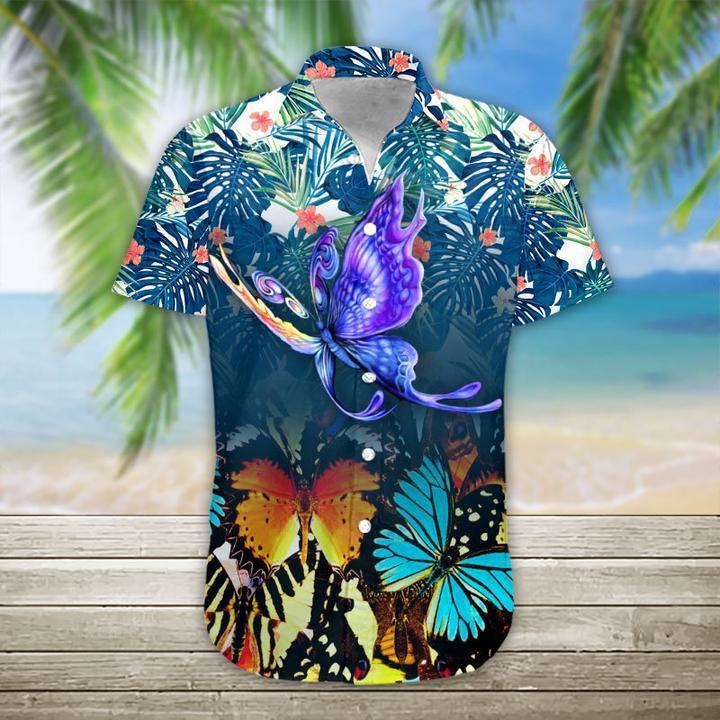 Butterfly Hawaiian Shirt Pre13409