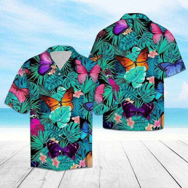 Butterfly Hawaiian Shirt Pre13413