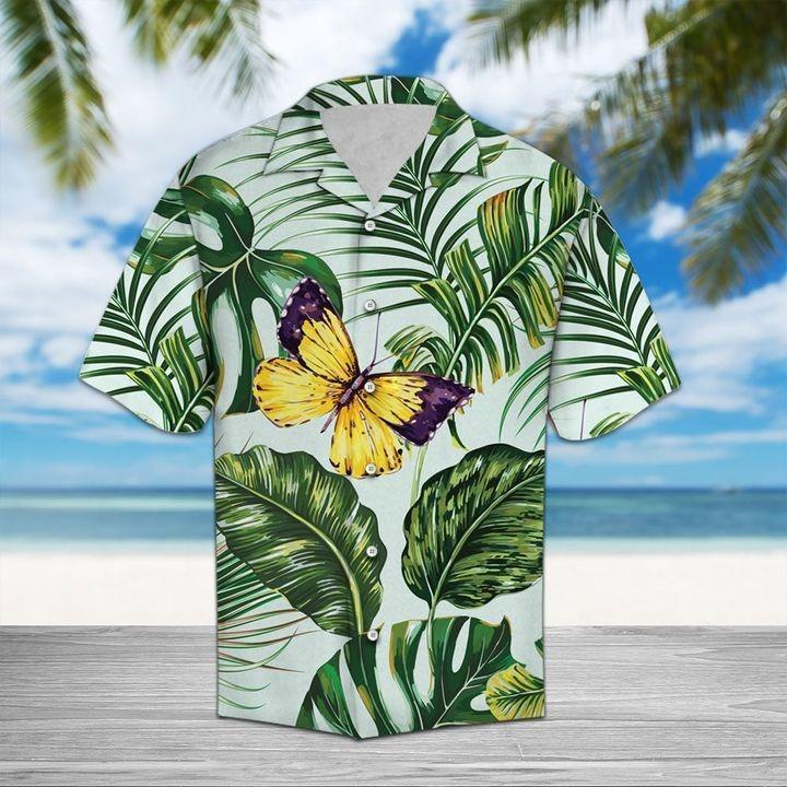 Butterfly Palm Hawaiian Shirt Pre13394 Butterfly Palm Hawaiian Shirt Pre13394
