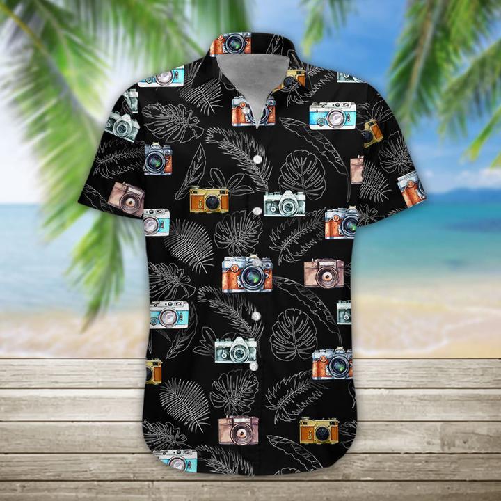 Camera Hawaiian Shirt Pre13408
