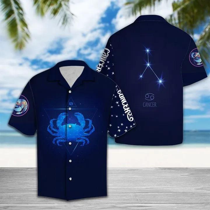 Cancer Horoscope Hawaiian Shirt Pre13392