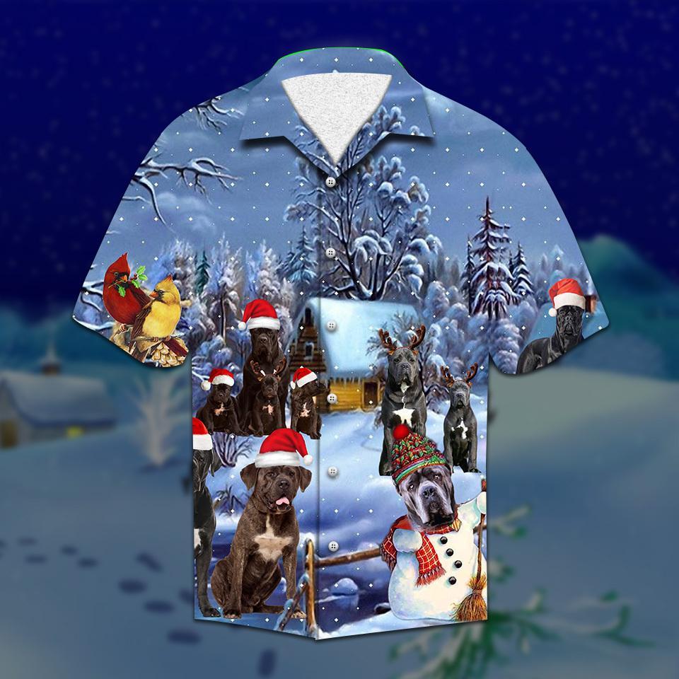 Cane Corso Christmas Hawaiian Shirt Pre13448