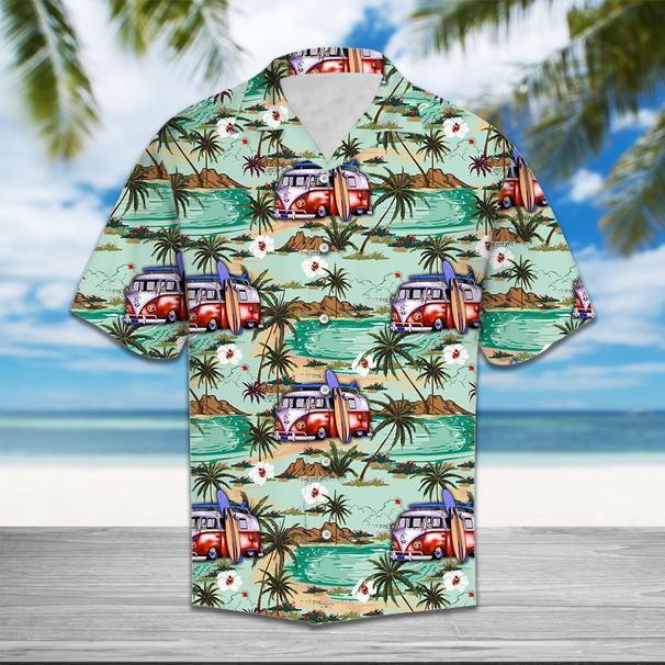 Caravan Beach Hawaiian Shirt Pre10669 Caravan Beach Hawaiian Shirt Pre10669