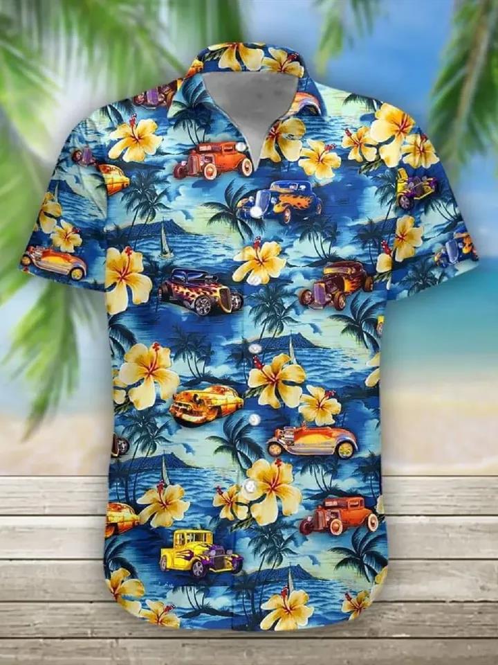 Cars In Hawaii Hawaiian Shirt Pre10094