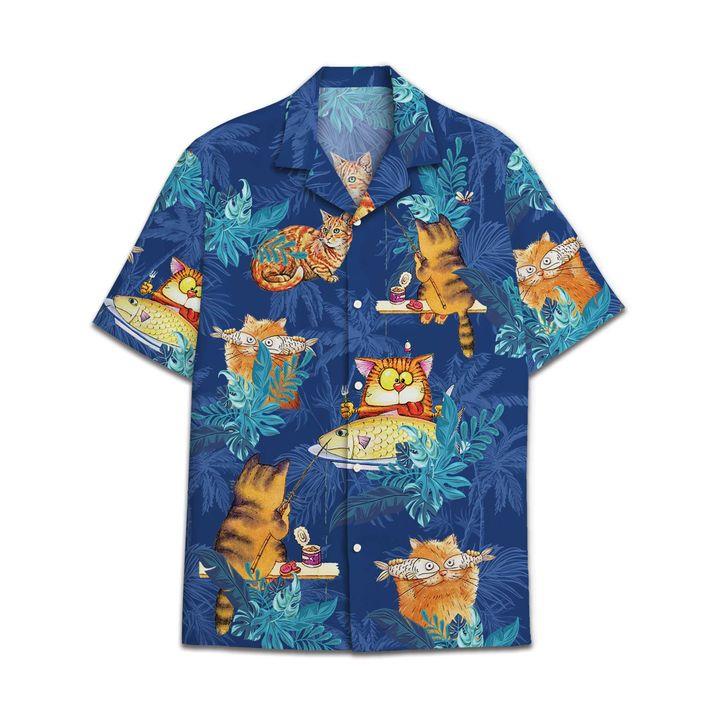 Cat Hawaiian Shirt Pre10258 Cat Hawaiian Shirt Pre10258