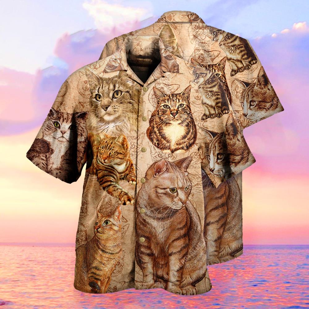 Cat Lover Hawaiian Shirt Pre13435