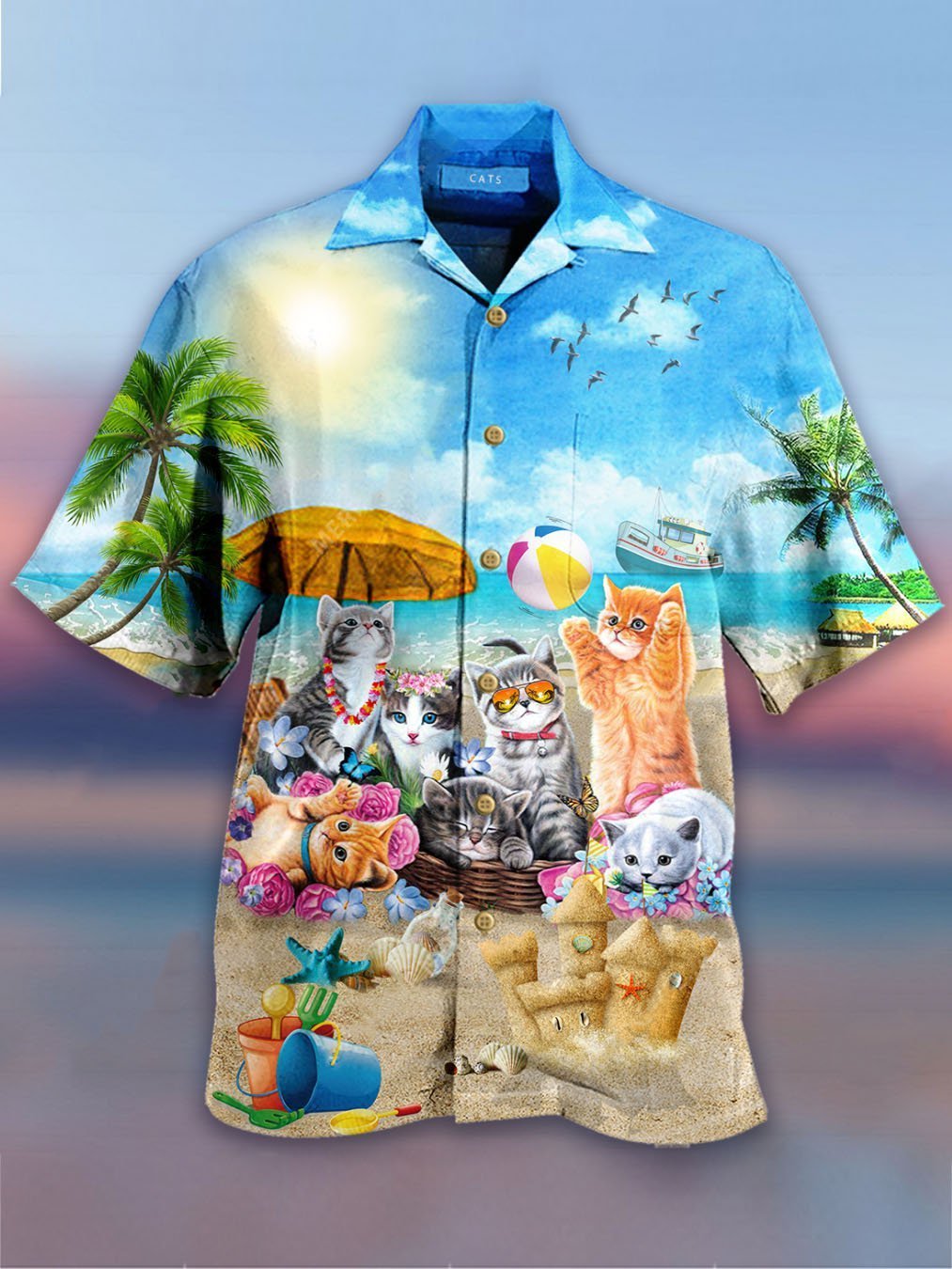 Cats Hawaiian Shirt Pre10041