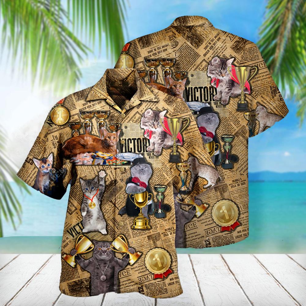 Champion Cats Hawaiian Shirt Pre13432 Champion Cats Hawaiian Shirt Pre13432