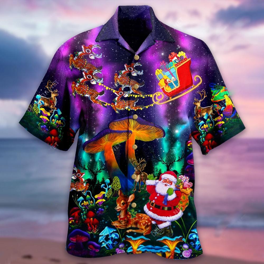 Christmas Santa Claus Party Hawaiian Shirt Pre13326
