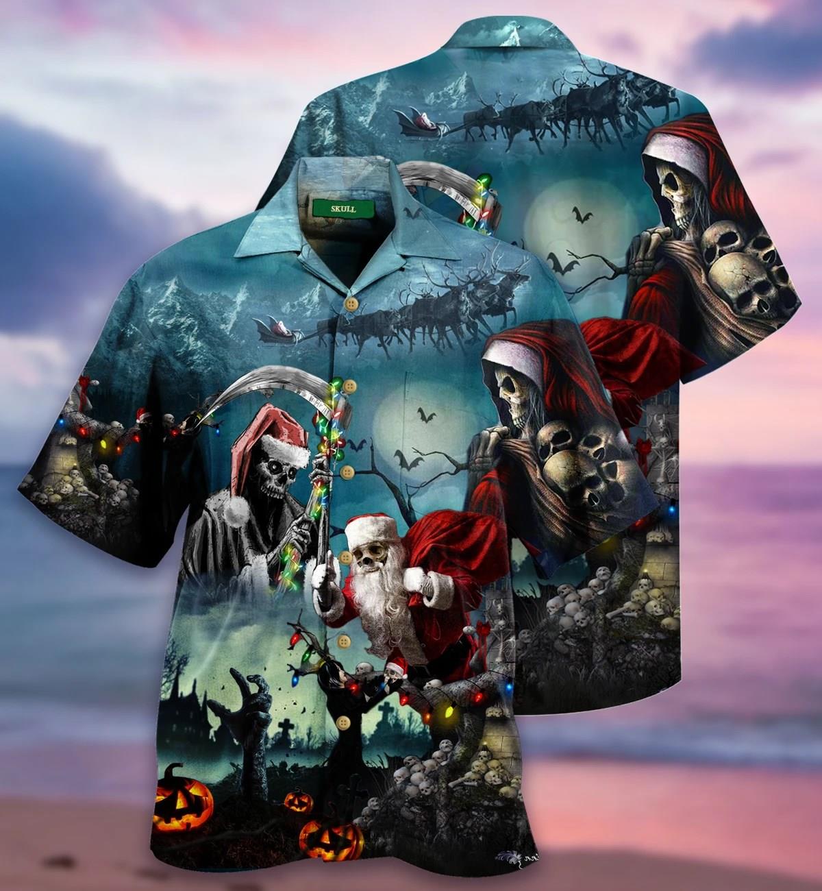 Christmas Santa Hawaiian Shirt Pre11967 Christmas Santa Hawaiian Shirt Pre11967