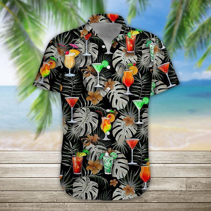 Cocktail Hawaiian Shirt Pre10188