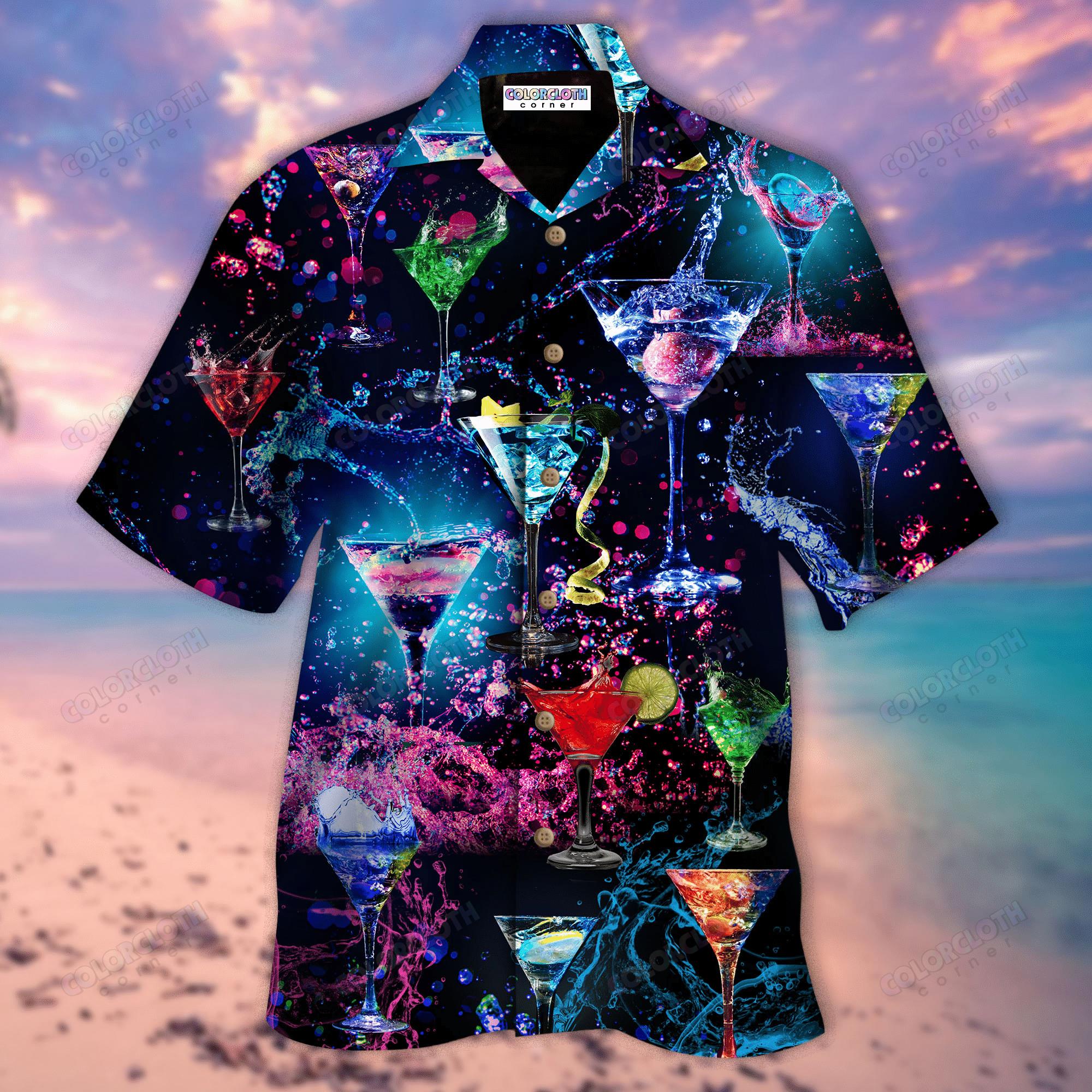 Cocktail Hawaiian Shirt Pre10809