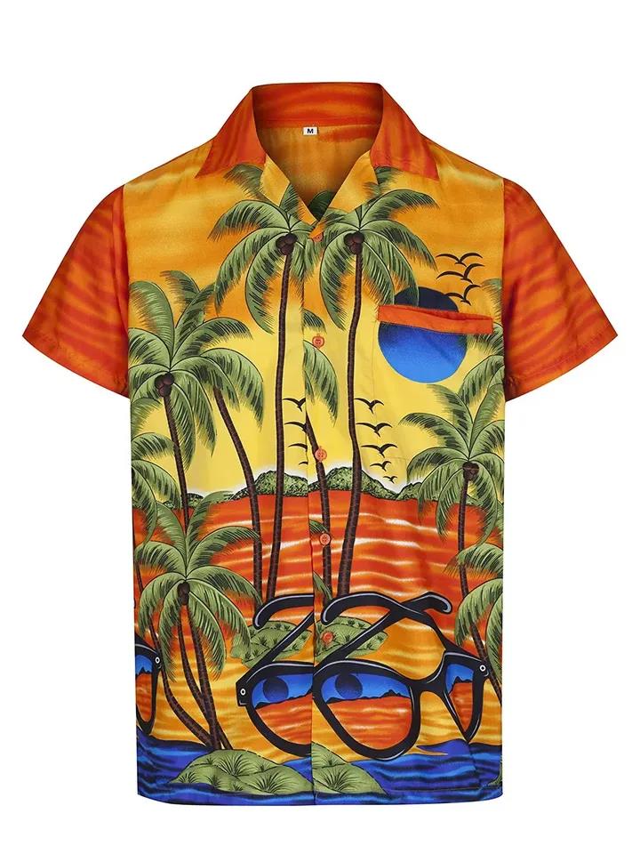 Coconut Tree Hawaiian Shirt Pre11314 Coconut Tree Hawaiian Shirt Pre11314
