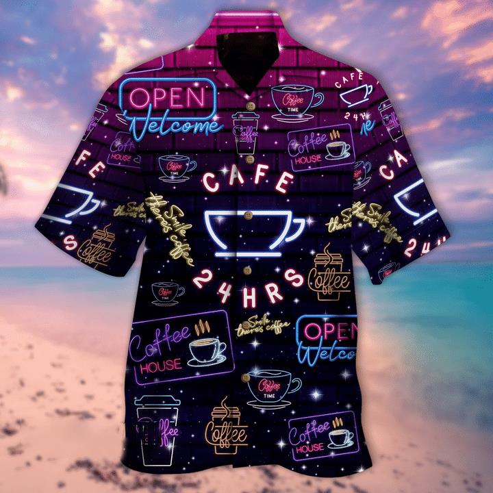 Coffee And Chill Hawaiian Shirt Pre11571