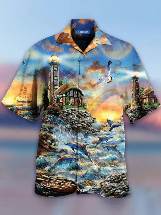Collar Plants Winter Clearance Hawaiian Shirt Pre13374