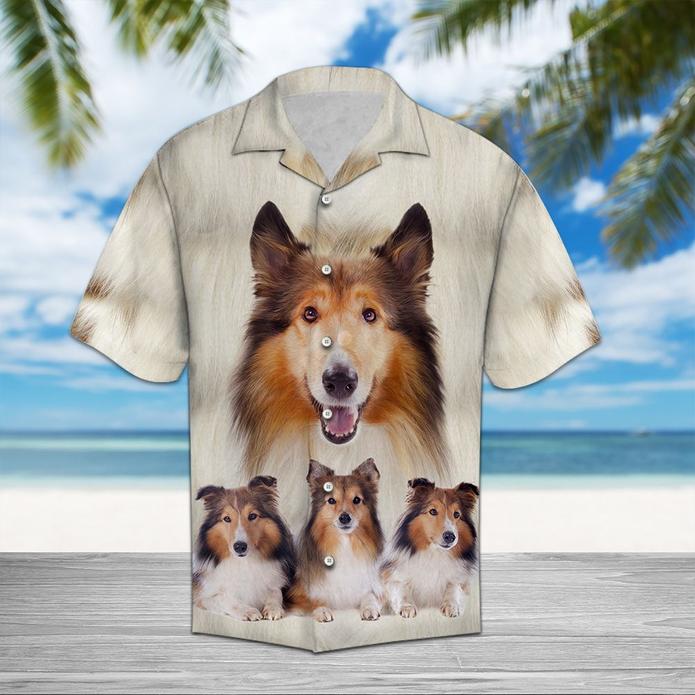 Collie Great Hawaiian Shirt Pre10637 Collie Great Hawaiian Shirt Pre10637