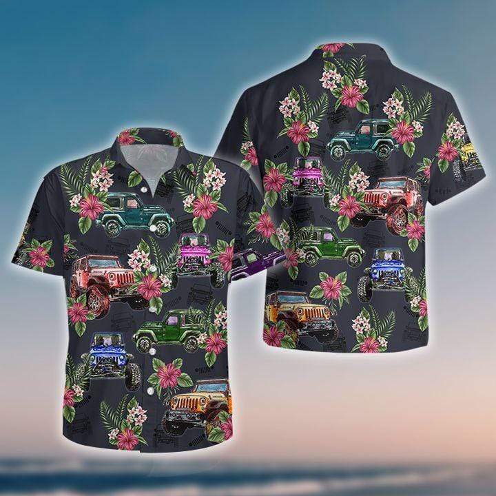 Colorful Hibiscus Hawaiian Shirt Pre10878