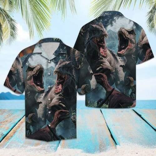 Cool Dinosaurs Hawaiian Shirt Pre13329 Cool Dinosaurs Hawaiian Shirt Pre13329