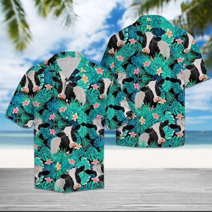 Cow Tropical Hawaiian Shirt Pre13312 Cow Tropical Hawaiian Shirt Pre13312
