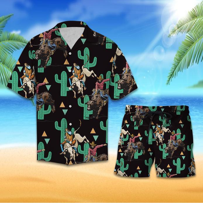 Cowboy Cactus Set Hawaiian Shirt Pre10516 Cowboy Cactus Set Hawaiian Shirt Pre10516