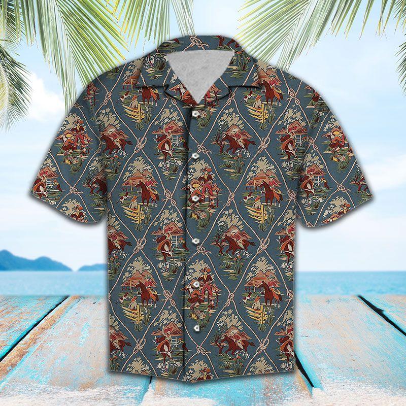 Cowboy Life Hawaiian Shirt Pre13338